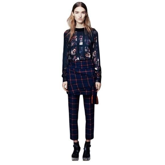 Thakoon Addition Silk Floral Print Top 6 - Picture 1 of 10